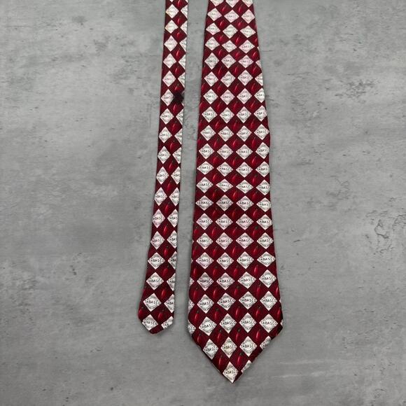 Vintage Tabasco Hot Sauce Checkered Tie - Picture 1 of 5